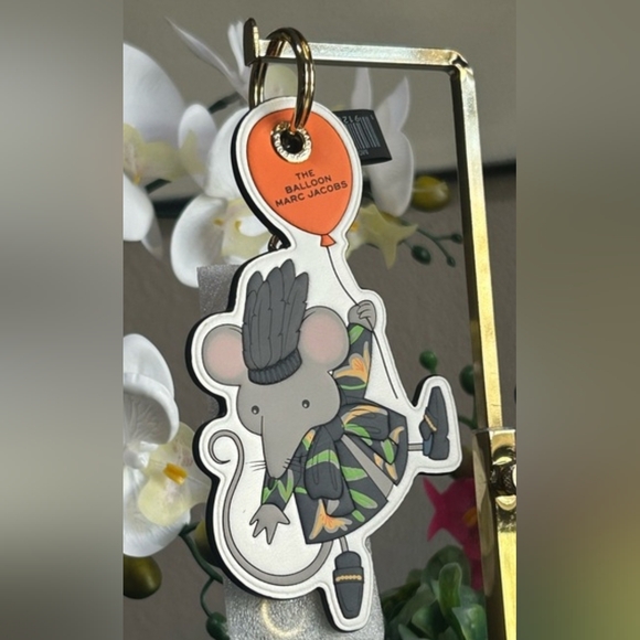 Marc Jacobs Accessories - NWT Marc Jacobs Key Chain/Bag Charm - 'The Balloon' Mouse